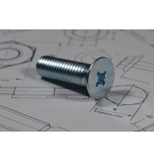 Винт DIN 965, ГОСТ 17475-80 с потайной головкой М5