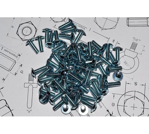 Винт М12 ISO 7380 с фланцем прочностью 10.9