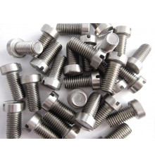 Винт М2.5 DIN 84, ГОСТ 1491-80 прямой шлиц