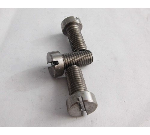 Винт М2.5 DIN 84, ГОСТ 1491-80 прямой шлиц