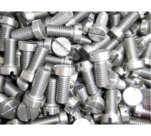 Винт М2.5 DIN 84, ГОСТ 1491-80 прямой шлиц