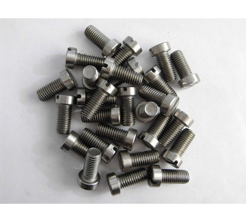 Гвинт М4 DIN 84, ГОСТ 1491-80 прямий шліц