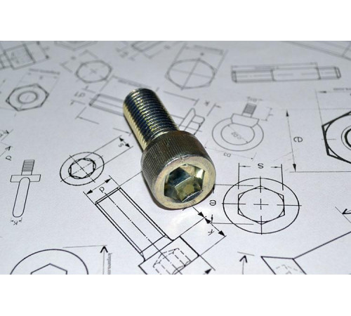 Гвинт М4 DIN 912 міцністю 10.9