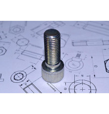 Гвинт М6 DIN 912 міцністю 10.9