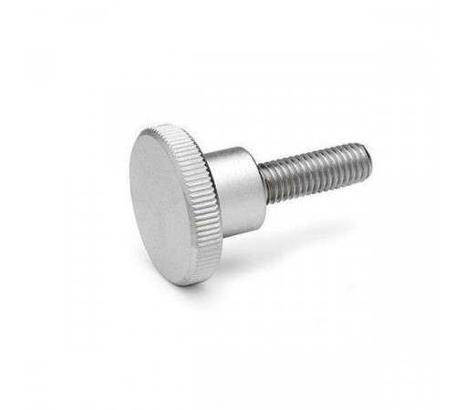 Гвинт із накатаною високою голівкою М4 DIN 464 (A)