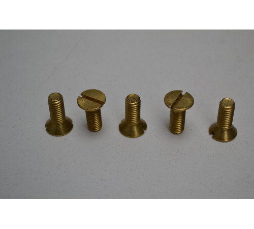 Гвинти ГОСТ 17475-80, DIN 963 М10 з латуні Гвинти ГОСТ 17475-80, DIN 963 М10 з латуні