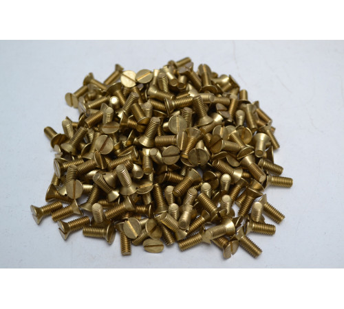 Гвинти ГОСТ 17475-80, DIN 963 М5 з латуні Гвинти ГОСТ 17475-80, DIN 963 М5 з латуні