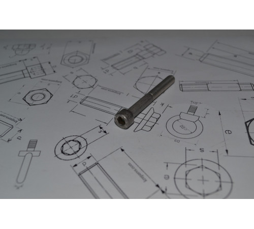 Винты М16 нержавеющие DIN 912, ГОСТ 11738-84, ISO 4762