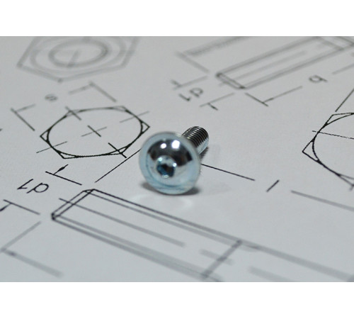 Винты М4 ISO (DIN) 7380-2 под шестигранник