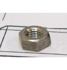 Гайка М10 низкая DIN 936