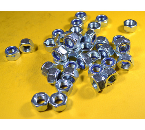 Гайка М12 DIN 985 клас міцності 10.0 Гайка М12 DIN 985 клас міцності 10.0