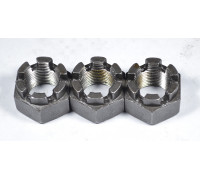 Гайка М12 ГОСТ 5918-73, DIN 935 корончата, прорізна