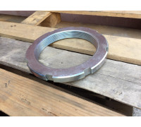 Гайка М16 круглая шлицевая ГОСТ 11871-88, DIN 981