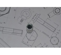 Гайка М20 сполучна висока DIN 6334