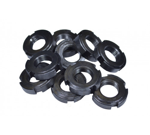 Гайка М22 DIN 1804 шліцева