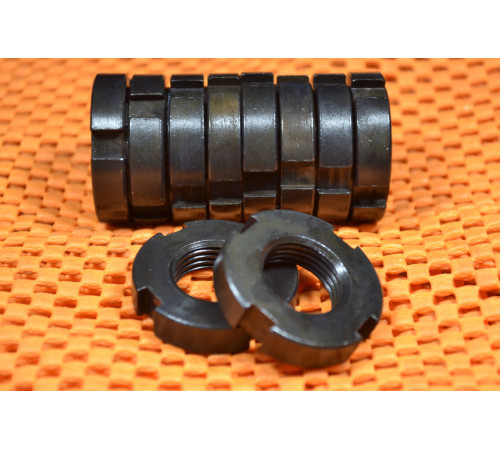 Гайка М22 DIN 1804 шліцева