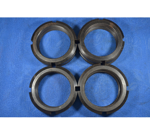 Гайка М35 кругла шліцева ГОСТ 11871-88, DIN 981