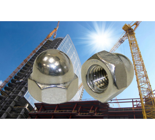 Гайка ковпачкова DIN 1587, ГОСТ 11860-85 М16 нержавіюча