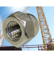 Гайка ковпачкова DIN 1587, ГОСТ 11860-85 М20 нержавіюча