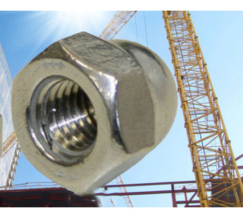 Гайка ковпачкова DIN 1587, ГОСТ 11860-85 М24 нержавіюча