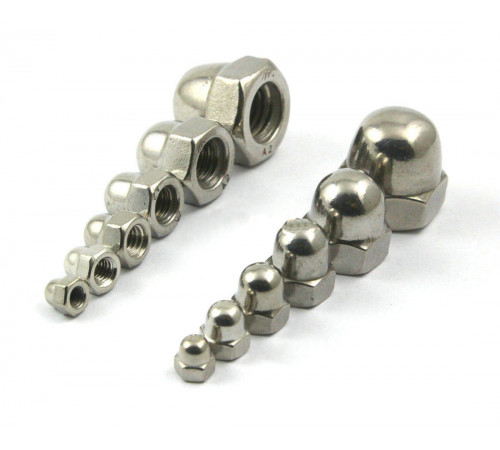 Гайка ковпачкова DIN 1587, ГОСТ 11860-85 М24 нержавіюча