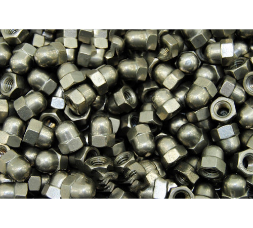 Гайка ковпачкова DIN 1587, ГОСТ 11860-85 М3 нержавіюча