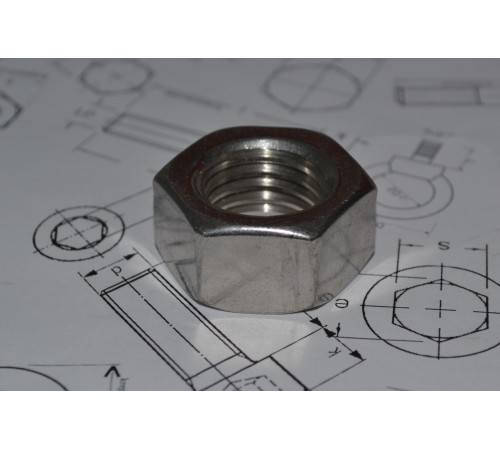 Гайка нержавіюча (А4) М36 ГОСТ 5915-70