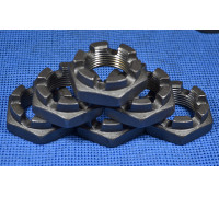 Гайка низька М36 ГОСТ 5919, DIN 937 корончата, прорізна