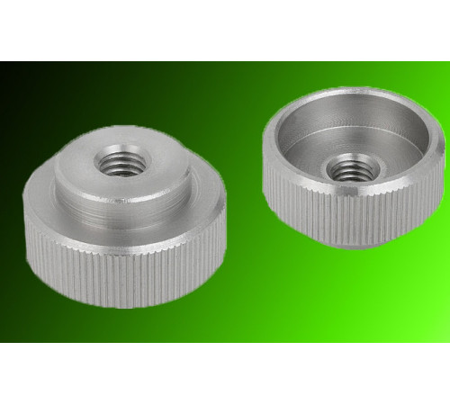 Гайка с накаткой М5 DIN 6303