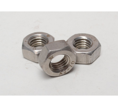 Гайка шестигранна М12 ГОСТ 5915-70 зі сталі А2