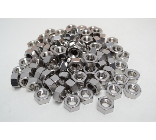 Гайка шестигранна М4 DIN 934 зі сталі А4