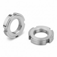 Гайки DIN 1804 шліцеві Гайки DIN 1804 шліцеві