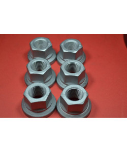 Гайки DIN 6923 фланцеві