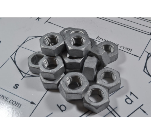 Гайки М39 ГОСТ 5915-70 клас міцності 8.0