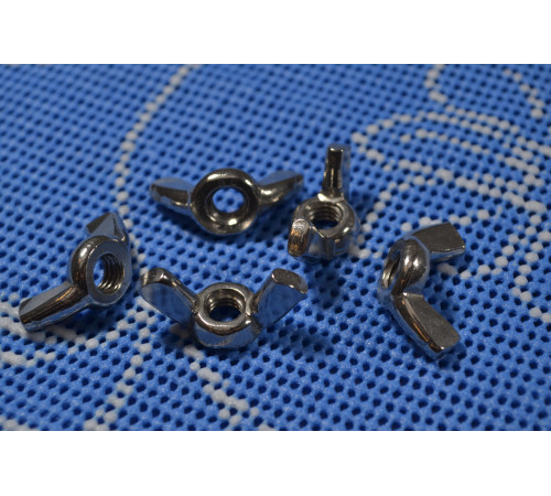 Гайки баранчикові М10 ГОСТ 3032-76 нержавіючі А4 Гайки баранчикові М10 ГОСТ 3032-76 нержавіючі А4