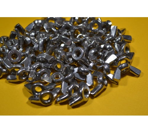 Гайки баранчикові М20 ГОСТ 3032-76 нержавіючі А4 Гайки баранчикові М20 ГОСТ 3032-76 нержавіючі А4