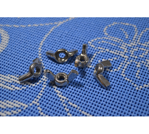 Гайки барашкові М3 DIN 315 А2