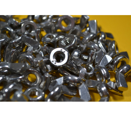 Гайки барашкові М6 DIN 315 А2