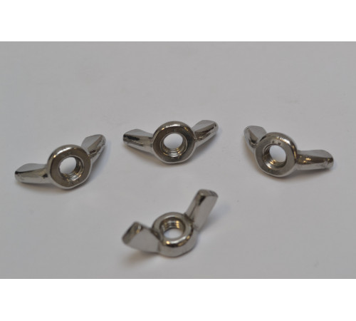 Гайки баранчикові М8 ГОСТ 3032-76 нержавіючі А4 Гайки баранчикові М8 ГОСТ 3032-76 нержавіючі А4