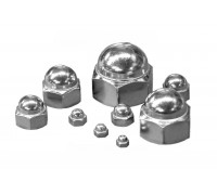 Гайки ковпачкові М12 DIN 1587 зі сталі А4