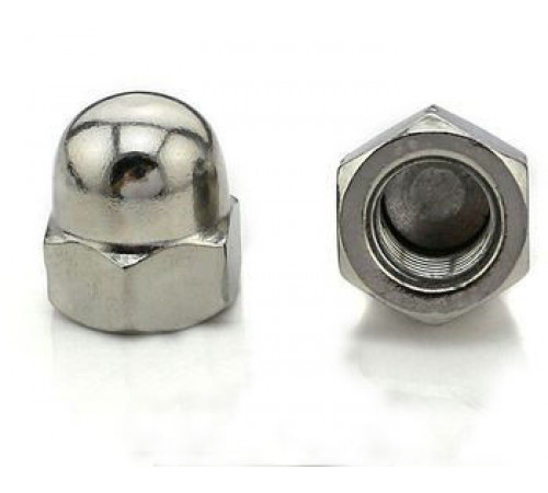 Гайки ковпачкові М14 DIN 1587 зі сталі А2