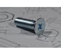 Гвинт DIN 965, ГОСТ 17475-80 із потайною голівкою М5