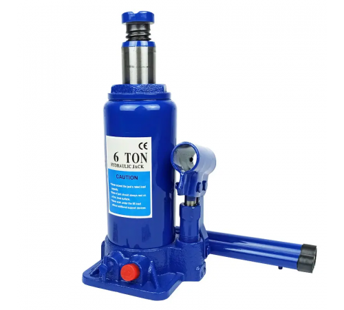 Гідравлічний пляшковий домкрат EBJ 6 т (04-420009)
