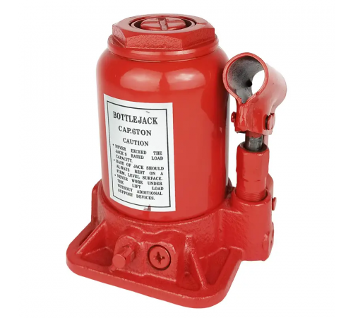 Гідравлічний пляшковий домкрат двоштоковий EDBJ 6 т (04-420041)