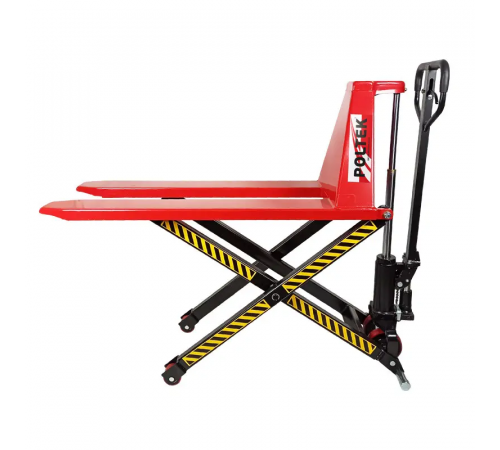 Гідравлічний візок ножичний POLTEK 1.5 т, 1100х550 мм (04-660035)