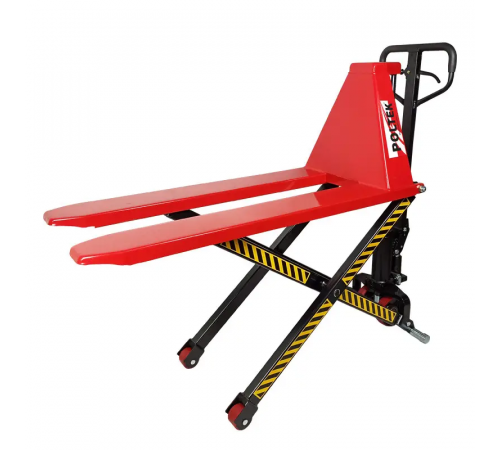 Гідравлічний візок ножичний POLTEK 1.5 т, 1100х550 мм (04-660035)