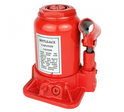 Гідравлічний пляшковий домкрат двоштоковий EDBJ 4 т (04-420040)