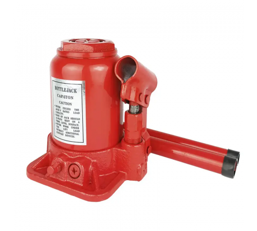 Гідравлічний пляшковий домкрат двоштоковий EDBJ 6 т (04-420041)