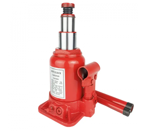 Гідравлічний пляшковий домкрат двоштоковий EDBJ 6 т (04-420041)