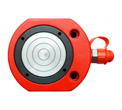 Домкрат гидроцилиндр низкого типа POLTEK RSM 30 т (04-420020)